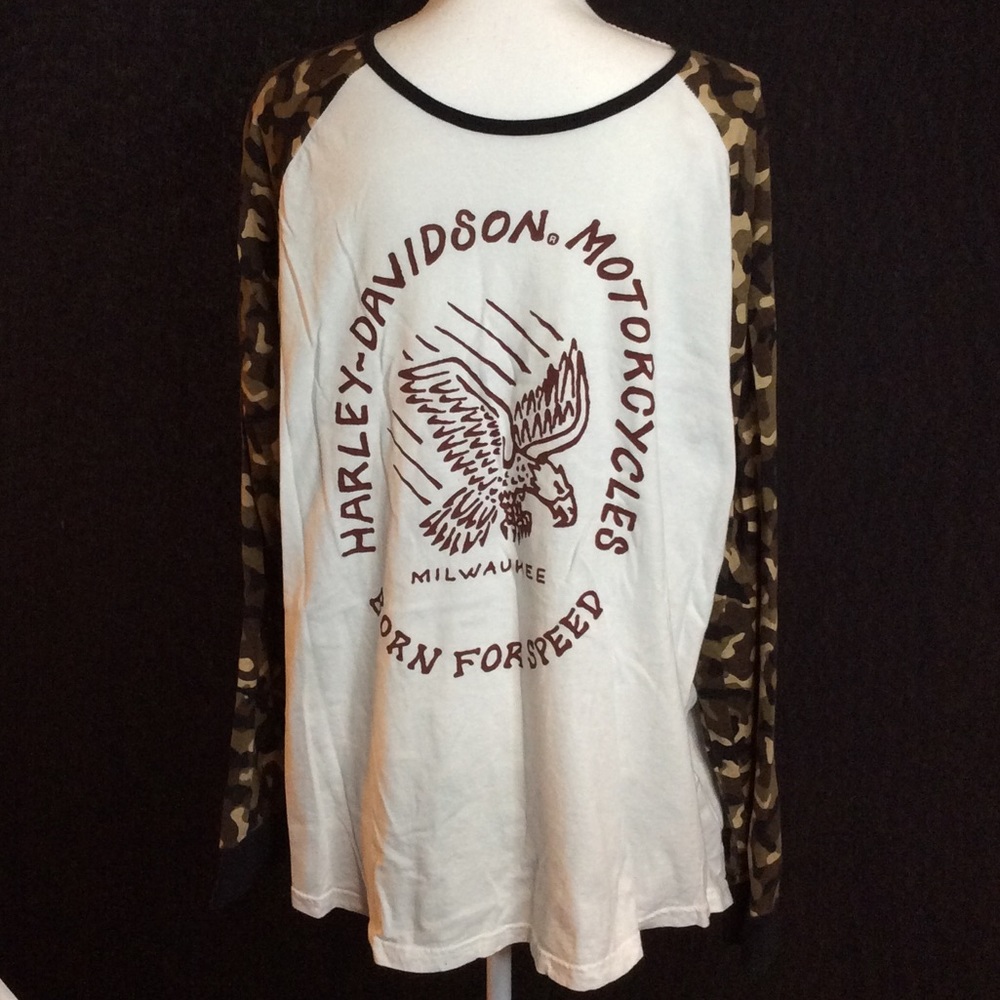Harley Davidson men’s soft long sleeve. Like new